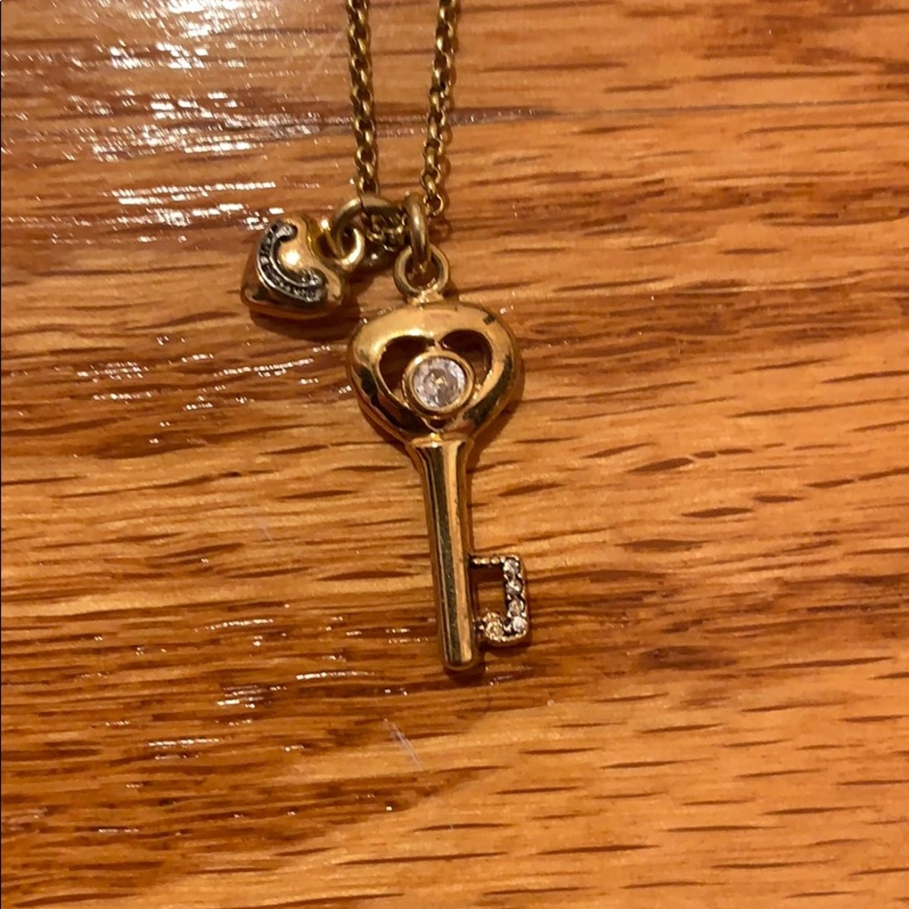 Vintage Juicy Couture Key Necklace